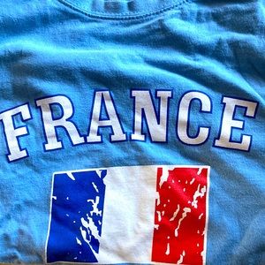 Lg Mens France T-Shirt Blue